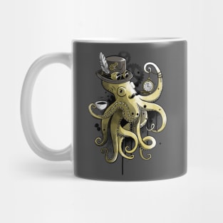 Steampunk octopus Mug